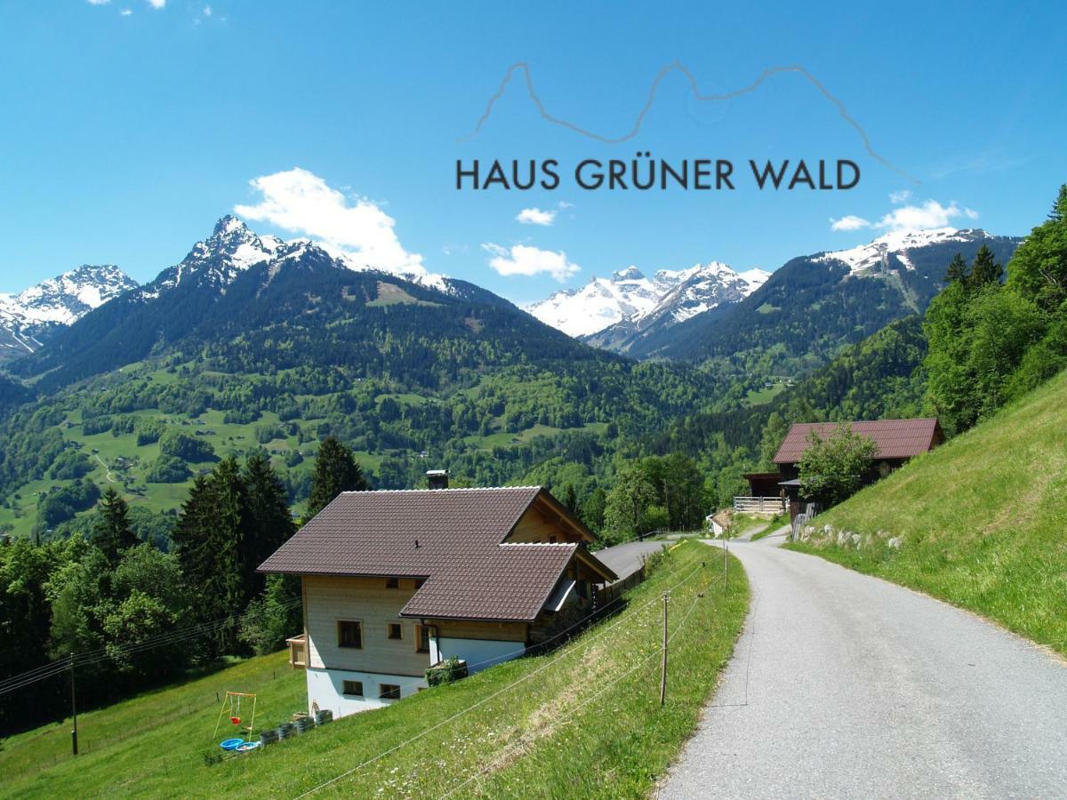 Haus Gruener Wald Διαμέρισμα Bartholomäberg Εξωτερικό φωτογραφία